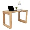 Lacey Rectangle Computer Desk Smokey Oak